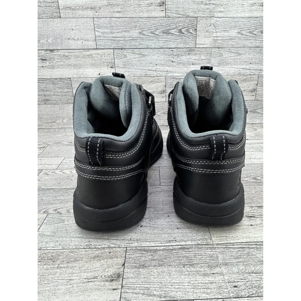 Dr. Comfort‎ Ranger 9410 Men Black Leather Hiking Boots Size 10M Therapeutic
